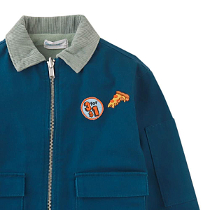 Куртка-пилота Gingersnaps "Bjorn Blue", синяя